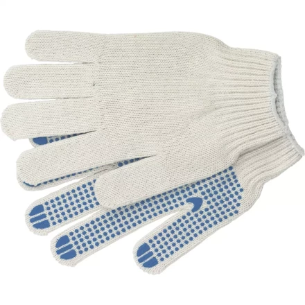 Перчатки хб  ПВХ Точка 43г 10кл 10пар 67792 купить в Новом Уренгое