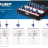ЗУБР 12 шт, набор профильных фрез по дереву, Профессионал (28796-H12) купить в Новом Уренгое