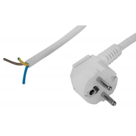 Шнур СВЕТОЗАР с вилкой соединительный для электроприборов, 3 м, 3600 Вт, 3*0.75кв.мм SV-55143-3 купить в Новом Уренгое