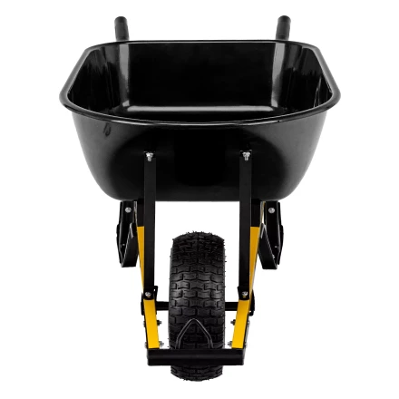 Тачка садово-строительная усиленная DENZEL 68999 одноколесная купить в Новом Уренгое