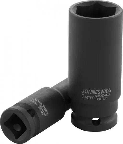 Головка ударная шестигранная 1/2" М11 удлиненная S03АD4111 Jonnesway 47845 купить в Новом Уренгое