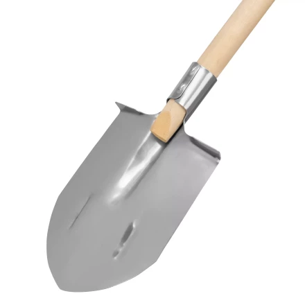Лопата штыковая Palisad, нерж. сталь, 200х265х1385 мм, ребра жесткости, деревянный черенок, Россия, 6146757 купить в Новом Уренгое