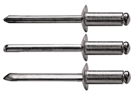 Заклепки 4,0 х 10 мм 50 шт MATRIX 40635 купить в Новом Уренгое