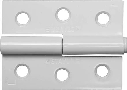 Петля дверная STAYER "MASTER" разъемная, цвет белый, левая, 65мм 37613-65-2L купить в Новом Уренгое