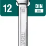 Ключи комбинированные KRAFTOOL, Cr-V, DIN 3113 27079-12 купить в Новом Уренгое