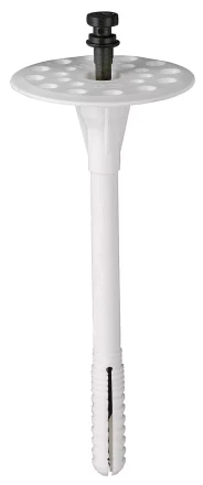 Дюбель ЗУБР для изоляционных материалов полипропиленовый, нейлоновый стержень, 10 x 140 мм, 250 шт 4-301505-10-140 купить в Новом Уренгое