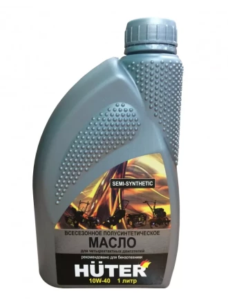Масло для четырехтактных двигателей HUTER 10W-40 73/8/1/1 купить в Новом Уренгое