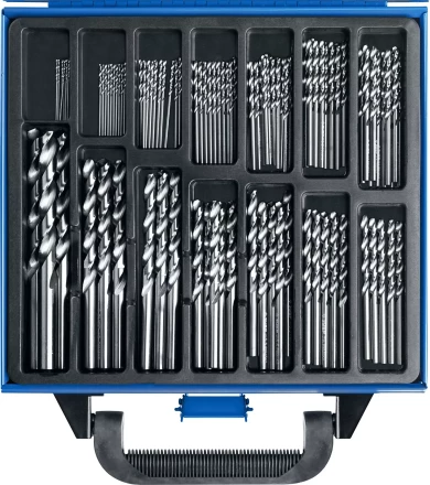 ЗУБР ПРОФ-А, 99 шт, (1-10 мм), сталь Р6М5, класс А, мет.бокс, набор сверл по металлу, Профессионал (29625-H99) купить в Новом Уренгое