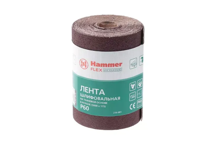 Лента шлифовальная в рулоне HAMMER Flex  216-001 купить в Новом Уренгое