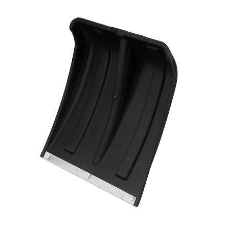 Лопата для уборки снега пластиковая, оцинкованная планка, 350х350 мм, без черенка, Россия// Сибртех 614652 купить в Новом Уренгое