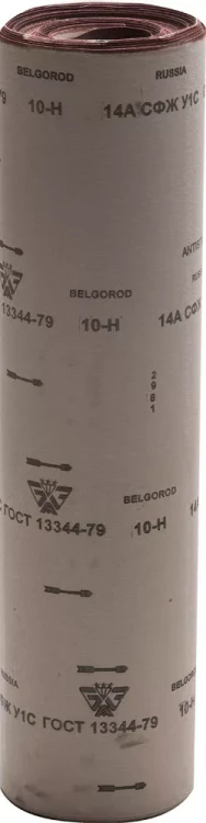 Шлиф-шкурка водостойкая на тканевой основе в рулоне № 10 (Р 120), 3550-010, 800мм x 30м 3550-010_z01 купить в Новом Уренгое
