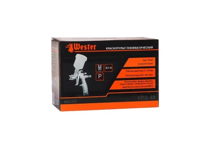 Краскопульт пневматический WESTER FPG-40 купить в Новом Уренгое