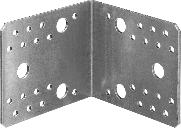 ЗУБР УК-2.5, 90 x 105 x 105 x 2.5 мм, цинк, крепежный уголок (31012-105) купить в Новом Уренгое