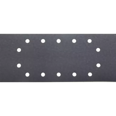 Лист шлиф. универсал. URAGAN с покрытием стеарата цинка, 14 отверстий по кругу, для ПШМ, P320, 115х280мм, 50шт 907-23104-320-50 купить в Новом Уренгое