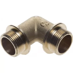 Уголок GENERAL FITTINGS с упором, латунь, г/ш, 3/4" 51074-G/S-3/4