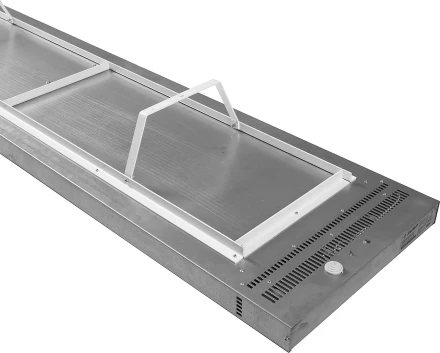 Обогреватель ЗУБР &quot;МАСТЕР&quot; инфракрасный, рифлёная панель, потолочный, закрытого типа, ТЭН, 1,0кВт, 2,2 м, 220В ИКО-К3-1000 купить в Новом Уренгое