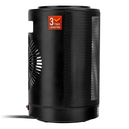 Тепловентилятор керамический Denzel DTFC-1200S, вращение, 3 реж., вент., нагрев 600/1200 Вт 96411 купить в Новом Уренгое