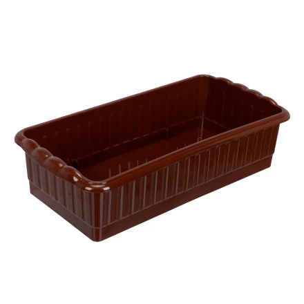 Поддон для рассады Palisad 322х166х82 мм, пластиковый, 3 шт, под 8 горшочков 250 мл., 643442 купить в Новом Уренгое