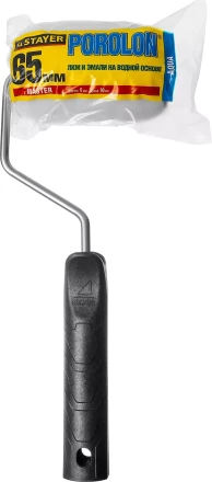 Валик &quot;ПОРОЛОН&quot; малярный в сборе, бюгель 6мм, 44x90мм, STAYER Master 0360-09_z01 купить в Новом Уренгое