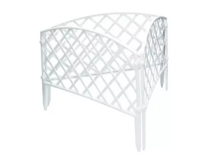 Забор декоративный &quot;Плетенка&quot; 24 х 320 см белый Россия 65021 купить в Новом Уренгое