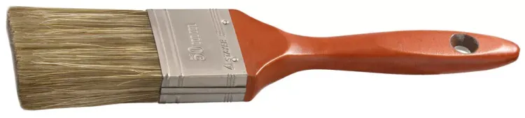 Кисть плоская STAYER "LASUR - LUX", деревянная ручка, смешанная щетина, 50мм 01051-050 купить в Новом Уренгое