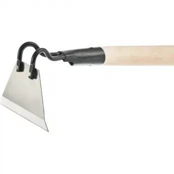 Мотыга из нержавеющей стали 80 х 150 мм с черенком СИБРТЕХ 62333 купить в Новом Уренгое
