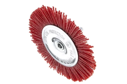 Кордщетка HAMMER плоская 100мм для дрели нейлон (207-214) купить в Новом Уренгое