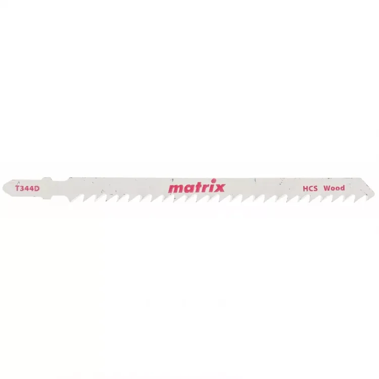 Полотна для электролобзика  по дереву 3 штук T344D 110 x 4 мм HCS MATRIX 78221 купить в Новом Уренгое