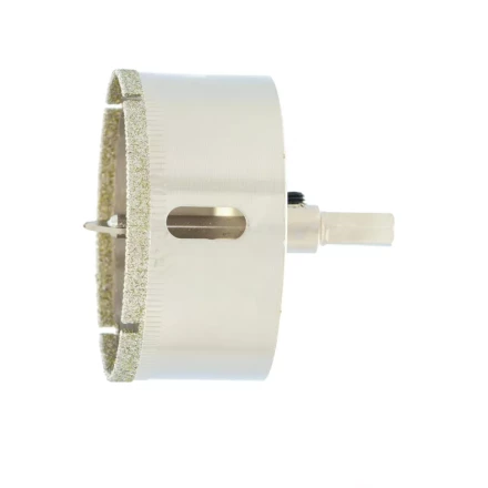 Сверло по керамической плитке и стеклу Сибртех, 60 х 55 мм, шестигранный хвостовик, с центрующим сверлом 72724 купить в Новом Уренгое