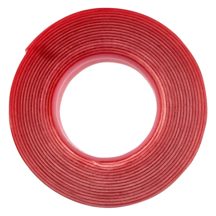 Двусторонняя клейкая лента из вспененного акрила, прозрачная, 15 мм x 3 м Matrix 89078 купить в Новом Уренгое