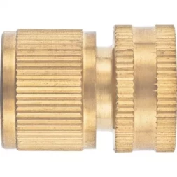 Соединитель латунный быстросъемный внутренняя резьба 1/2 аквастоп PALISAD 66269