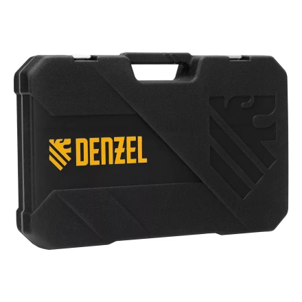 Набор инструментов Denzel 15803, 1/2&quot;, 1/4&quot;, CrV, S2, пластиковый кейс, 100 предметов купить в Новом Уренгое