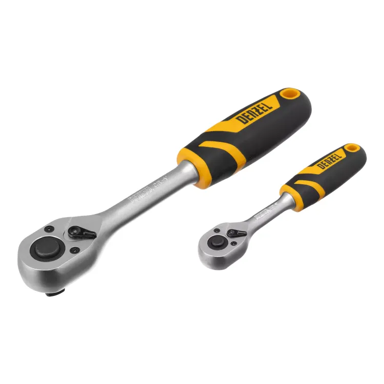 Набор инструментов Denzel 15803, 1/2", 1/4", CrV, S2, пластиковый кейс, 100 предметов купить в Новом Уренгое