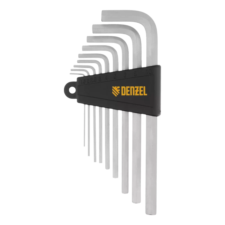 Набор инструментов Denzel 15803, 1/2", 1/4", CrV, S2, пластиковый кейс, 100 предметов купить в Новом Уренгое