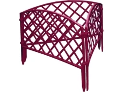 Забор декоративный "Плетенка", 24 х 320 см, терракот Россия 65026