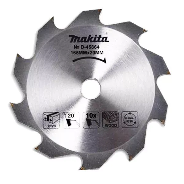 Диск пильный Makita D-45864, 165х20х2мм, 10 зубьев купить в Новом Уренгое