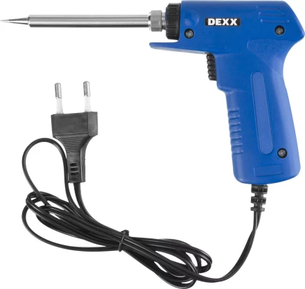 Паяльник DEXX, 2 уровня мощности 30-130Вт, пистолетная рукоятка 55317-130 купить в Новом Уренгое