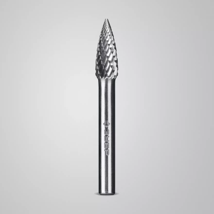 Зубр Твердосплавная борфреза G - парабола с острым углом, 8 х 20 мм (28806-8-20) купить в Новом Уренгое