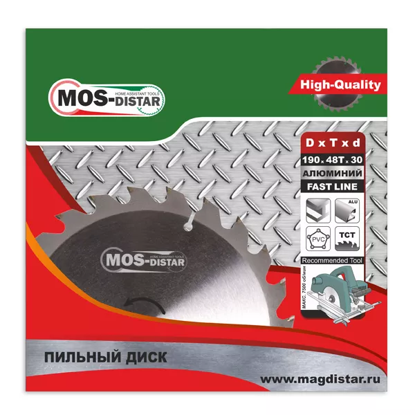Пильный диск MOS-DISTAR алюминий PSA25510030 купить в Новом Уренгое