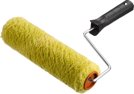 ЗУБР СИНТЕКС, 48 х 180 мм, бюгель 6 мм, ворс 18 мм, все виды ЛКМ, малярный валик (03515-18) купить в Новом Уренгое