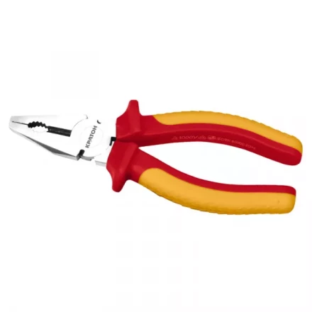 Пассатижи диэлектрические до 1000 В Кратон Dielectric Cr-V 175 мм 2 12 11 002 купить в Новом Уренгое