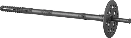 Дюбель ЗУБР для изоляционных материалов полипропиленовый, нейлоновый стержень, 10 x 120 мм, 300 шт 4-301505-10-120 купить в Новом Уренгое