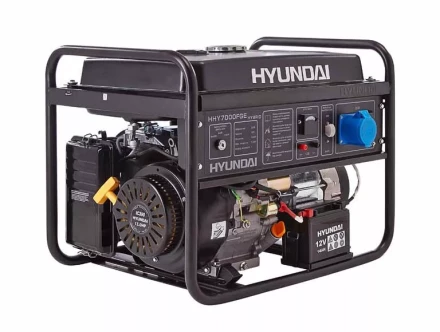 Бензогенератор газовый Hyundai HHY7000FGE + колеса hourmeter LPG kit купить в Новом Уренгое