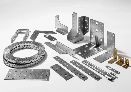 ЗУБР УК-2.5, 45 x 60 x 60 x 2.5 мм, цинк, крепежный уголок (31012-60) купить в Новом Уренгое