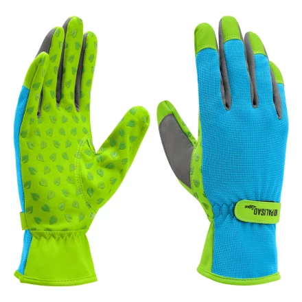 Перчатки садовые на липучке, силиконовое нанесение, размер 7, Luxe// Palisad 67984 купить в Новом Уренгое