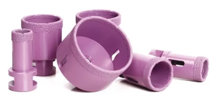 Вакуумная коронка Messer по граниту с соединением М14 длина 50 мм (Диаметр 45 мм) купить в Новом Уренгое