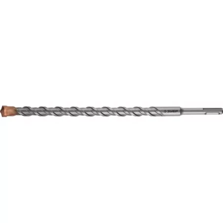 Бур ЗУБР по бетону, хвостовик &quot;SDS-Plus&quot;, самоцентрирующий наконечник, спиральS4, 20х450мм 29314-450-20 купить в Новом Уренгое