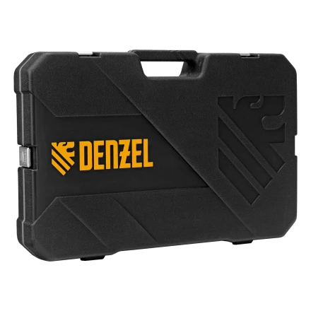 Набор инструментов Denzel 15804, 1/2&quot;, 1/4&quot;, CrV, S2, пластиковый кейс, 122 предмета купить в Новом Уренгое
