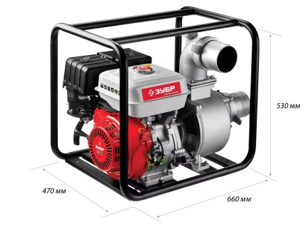 Мотопомпа бензиновая ЗБМП-1600 серия МАСТЕР купить в Новом Уренгое