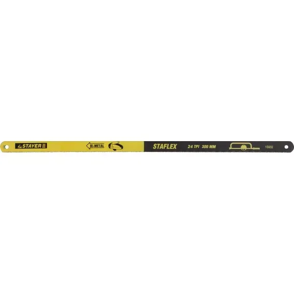 Полотно STAYER "PROFI" "STAYER-FLEX" по металлу, биметаллическое, 24TPI, 300 мм, 50 шт 15932-S50 купить в Новом Уренгое